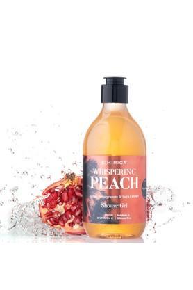 whispering peach sulphate-free shower gel