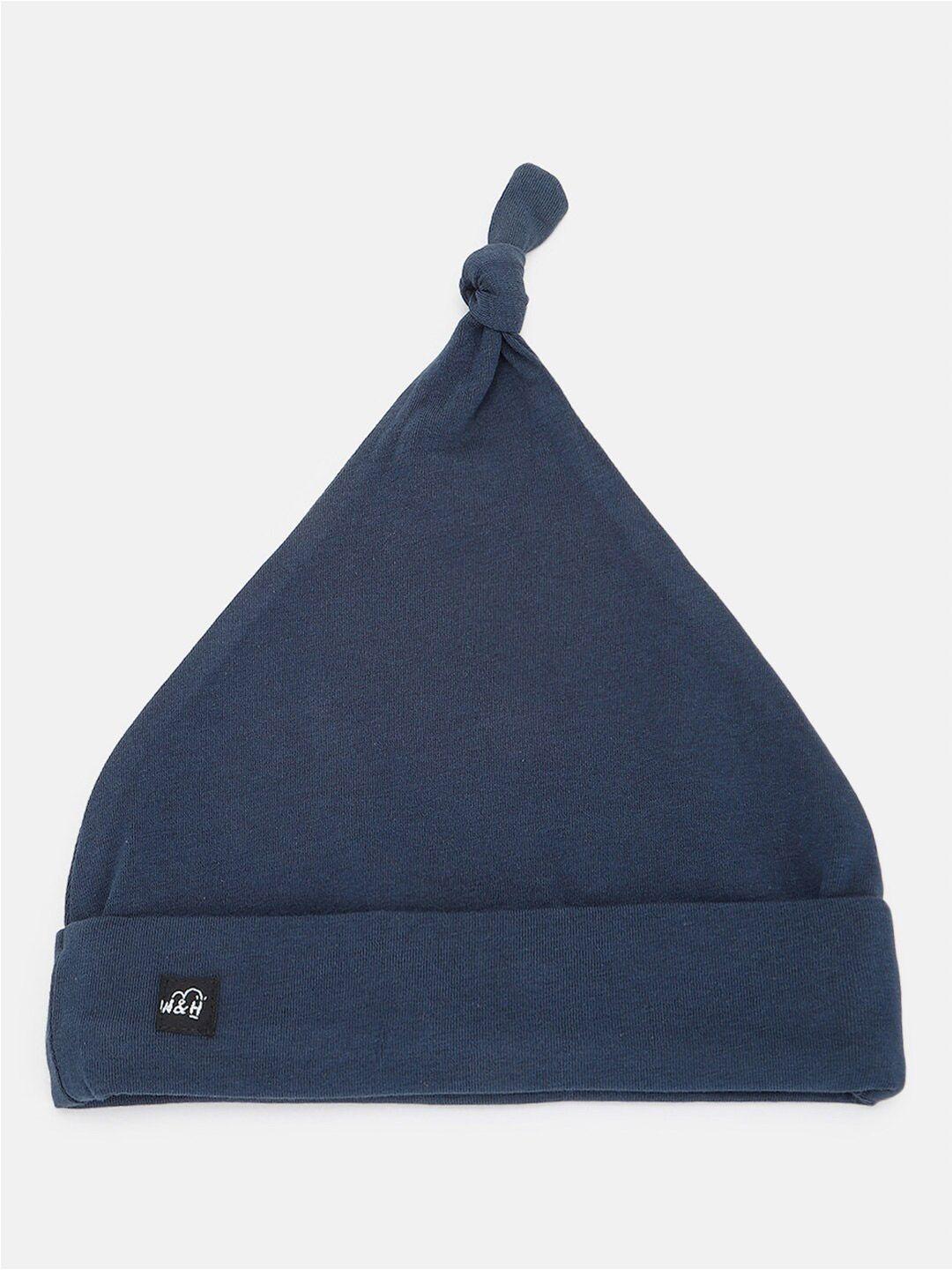 whistle & hops kids organic cotton solid beanie