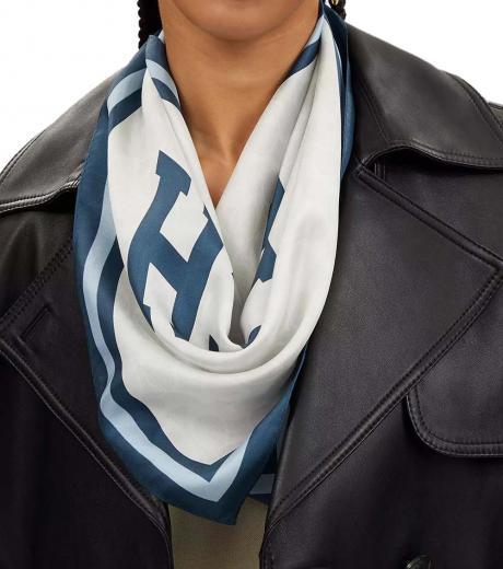 white 1941 bandana scarf