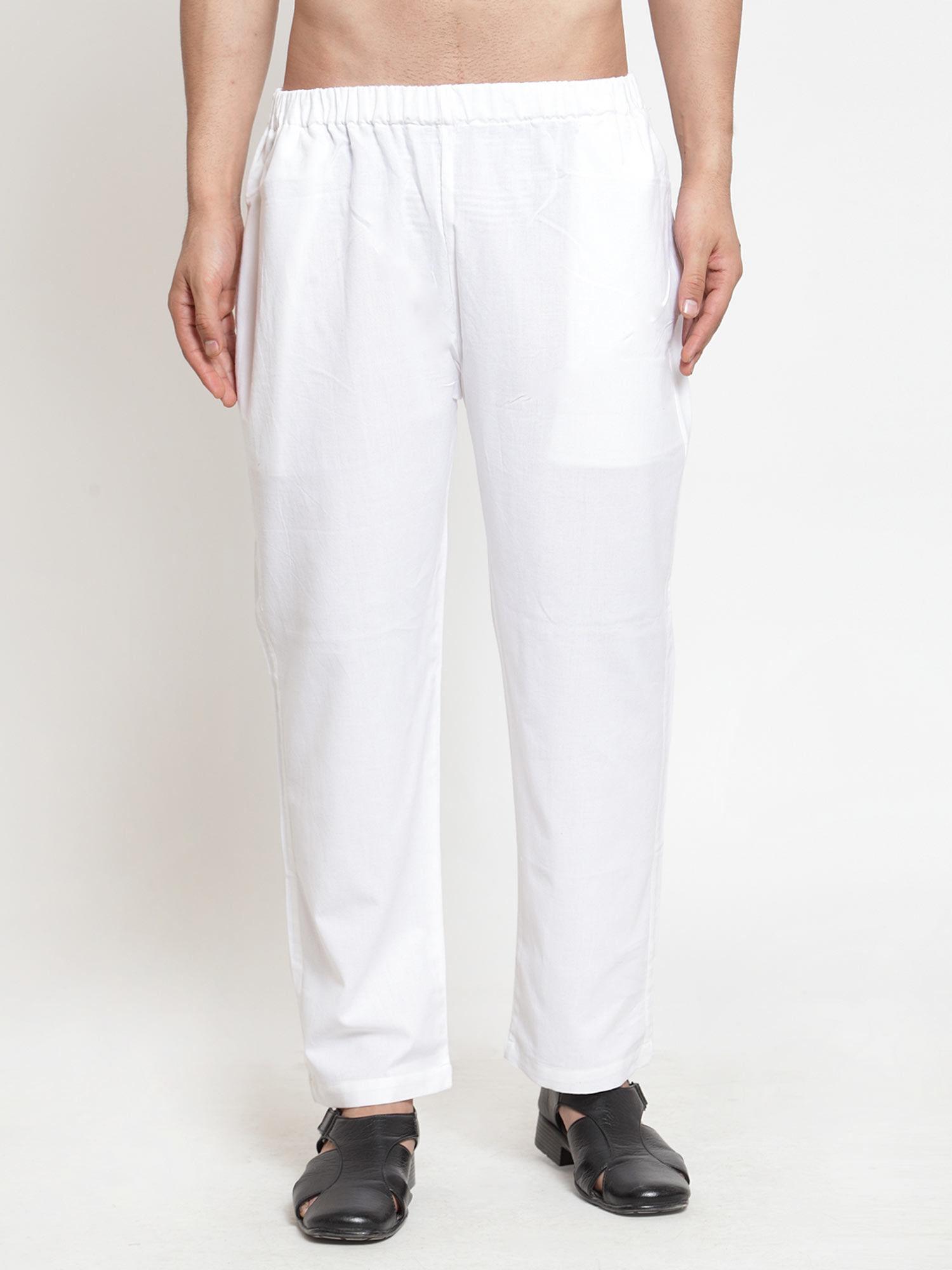 white cotton pyjama