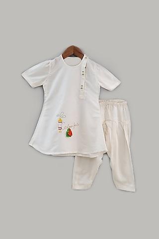 white-embroidered-kurta-set-for-girls