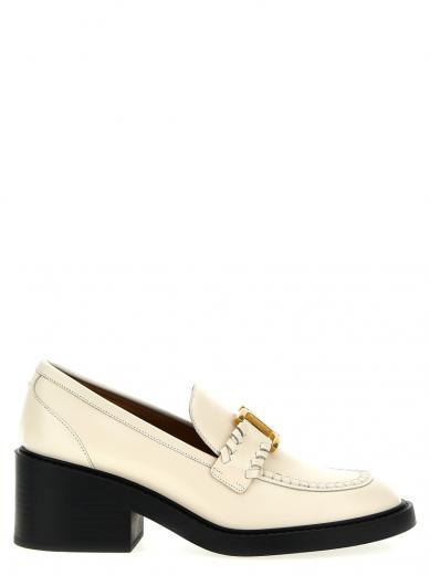 white marcie loafers