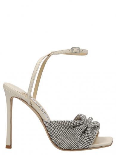 white naria heels