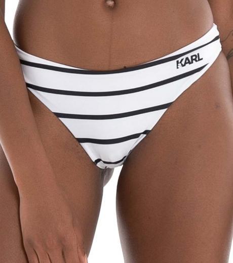 white stripe bikini bottom