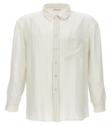white striped cassandre shirt