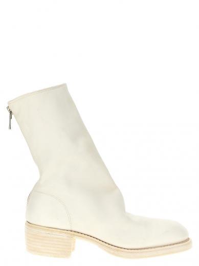 white 788zx ankle boots