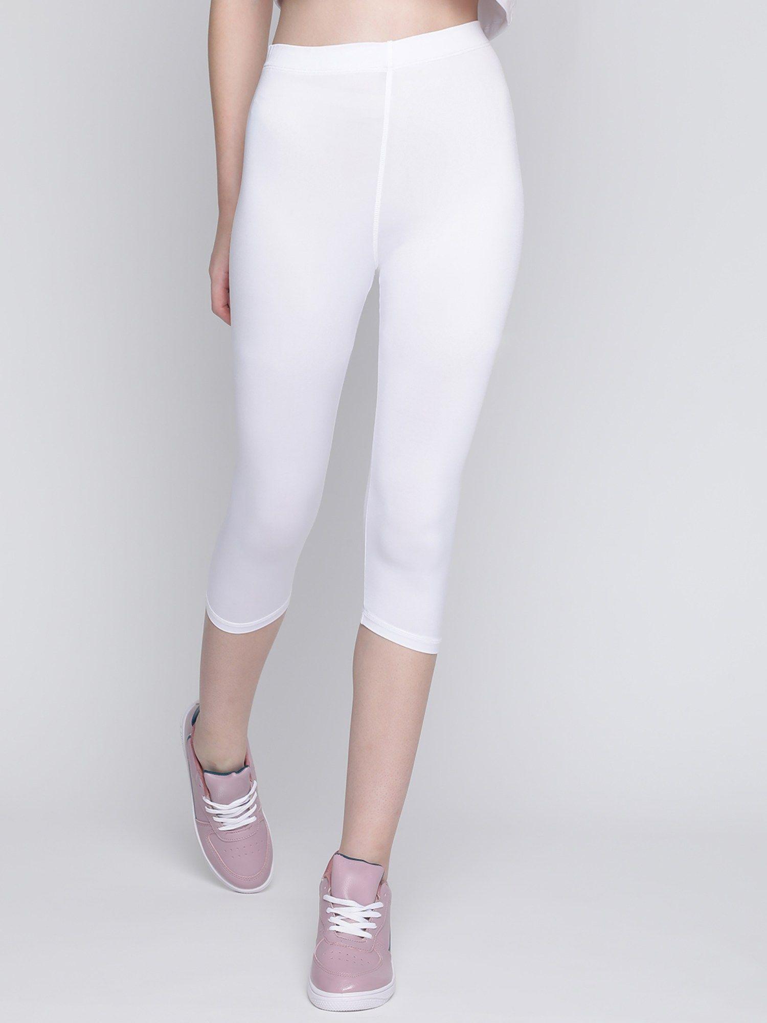 white adapt high rise tights