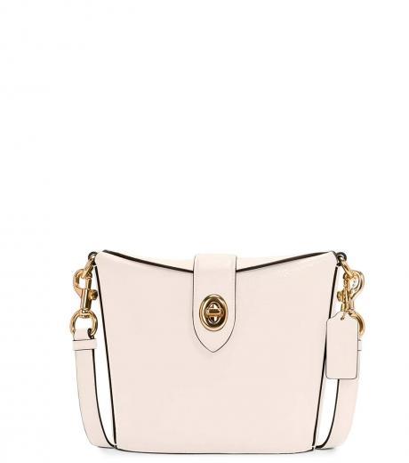 white addie mini crossbody bag