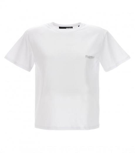 white aja t-shirt