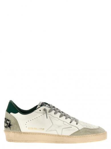 white ball star sneakers
