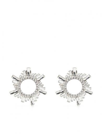 white begum earrings