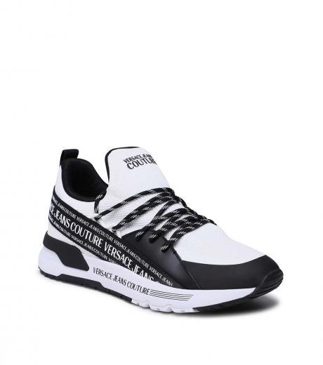 white black dynamic sneakers