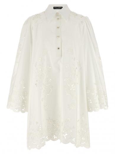 white capri dress