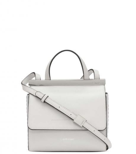 white coral mini satchel