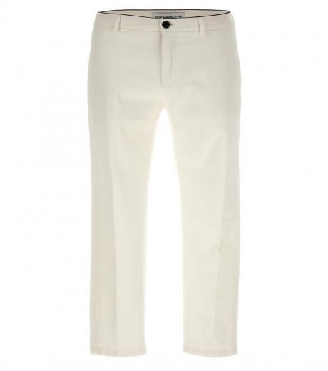 white cotton  pants