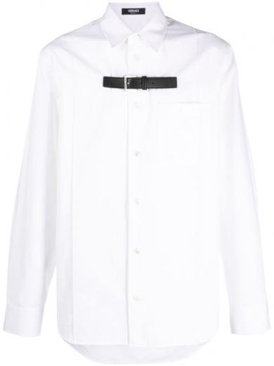 white cotton shirt