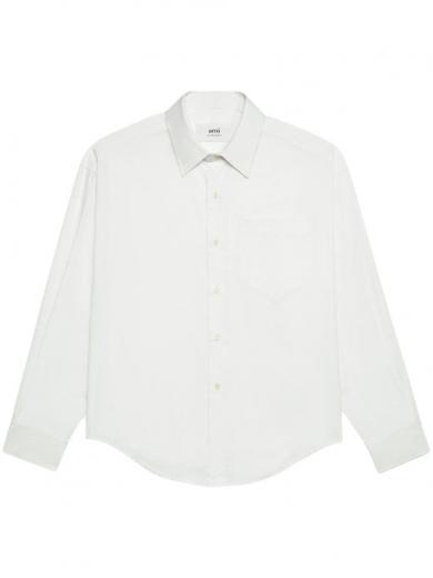 white cotton shirt