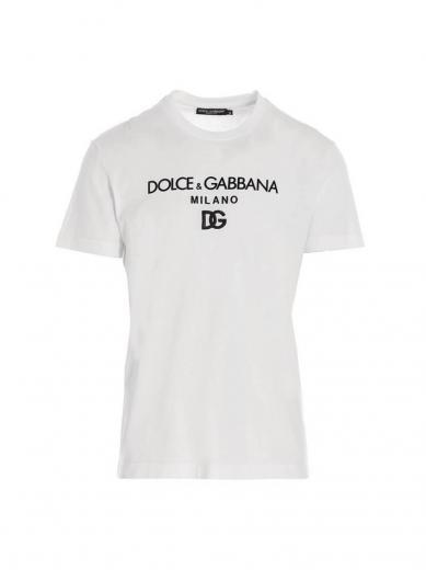white dg essential t-shirt