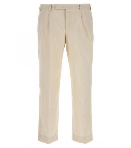 white diciannove corduray pants