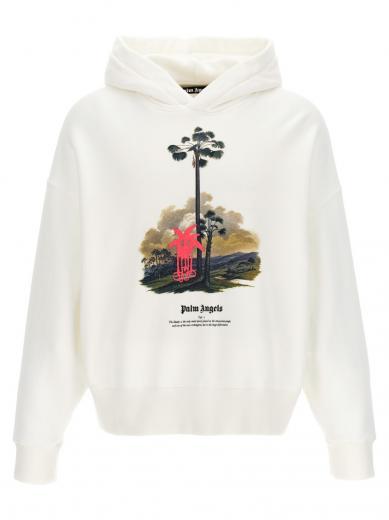 white douby lost in amazonia hoodie