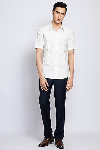 white egyptian giza cotton shirt