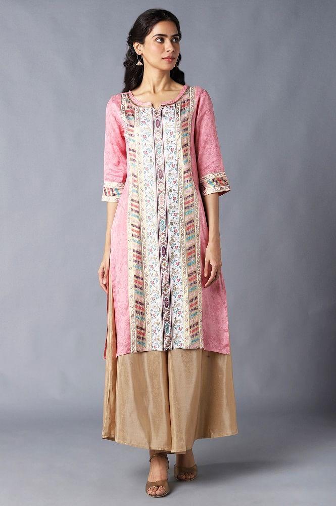 white festive ethnic liva kurta