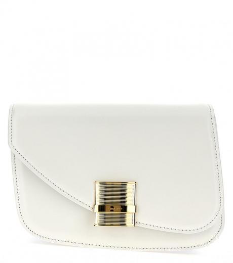 white fiamma small shoulder bag