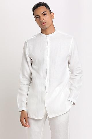 white full sleeves shirt