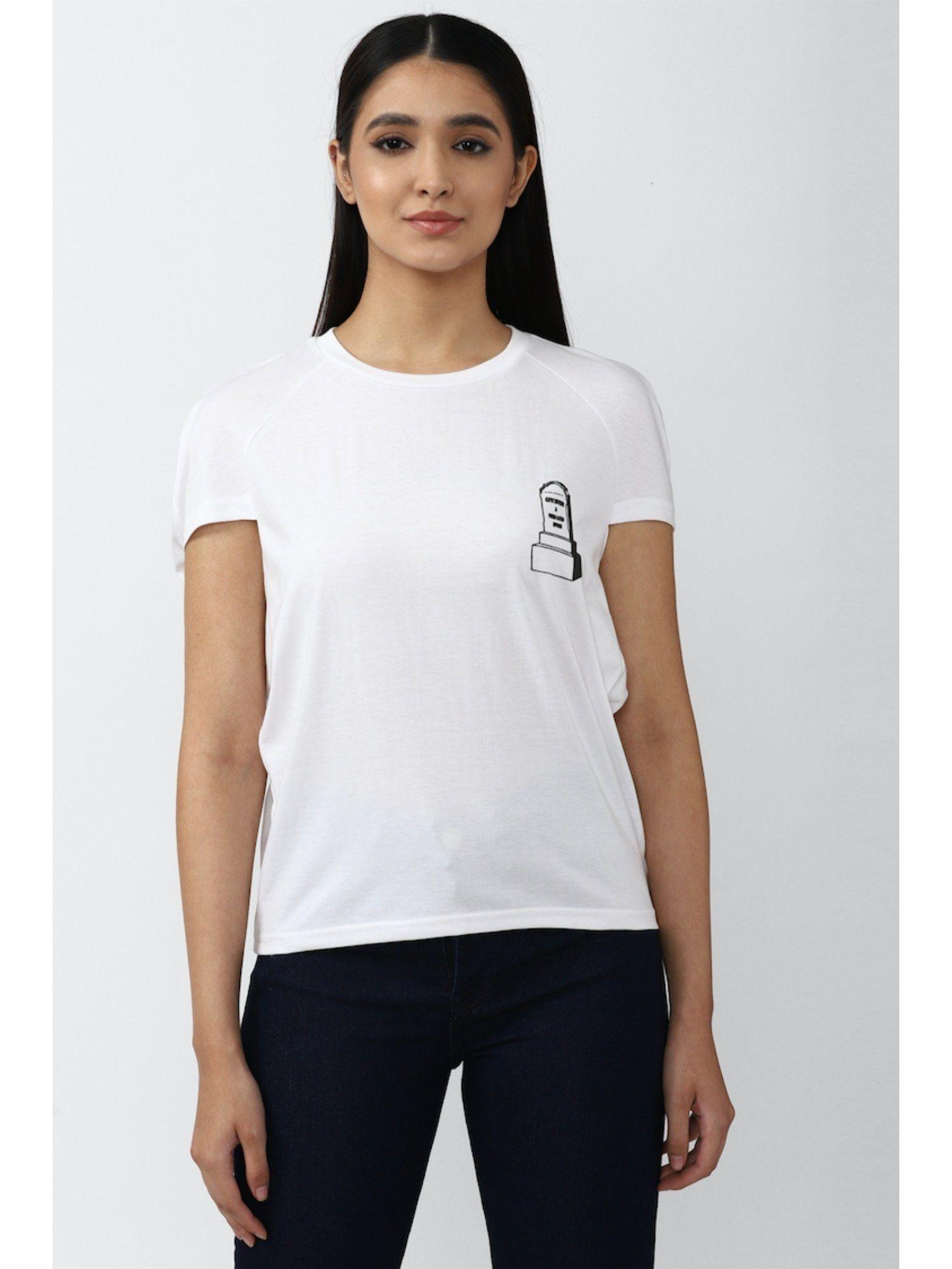 white graphic t-shirts