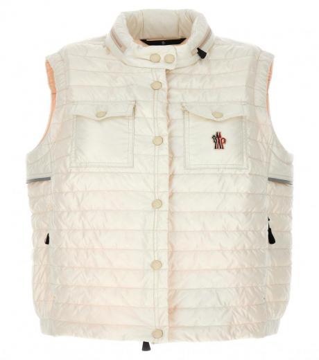 white guimane vest