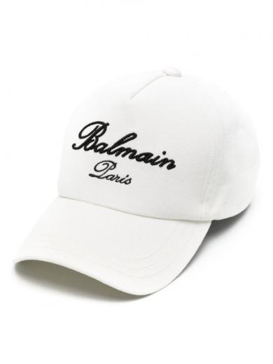 white hat with logo