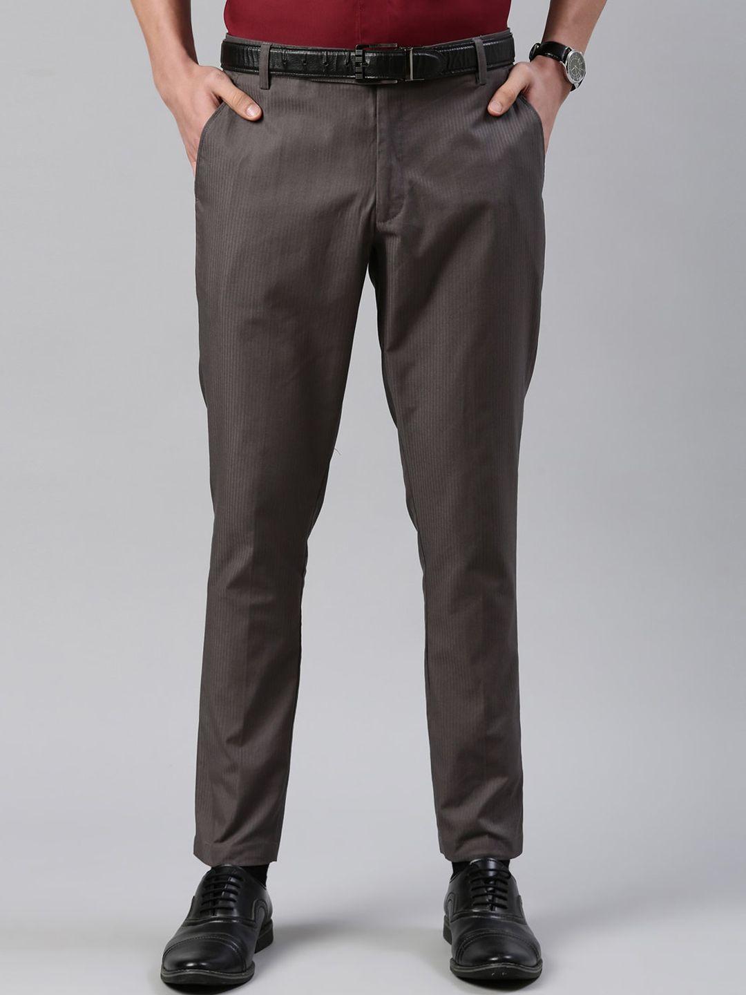 white heart men grey smart trousers