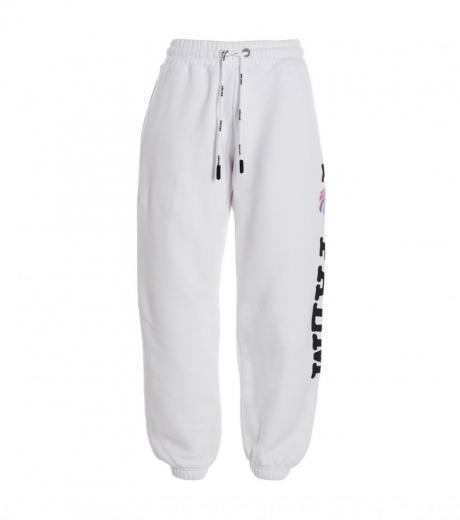 white i love pa joggers