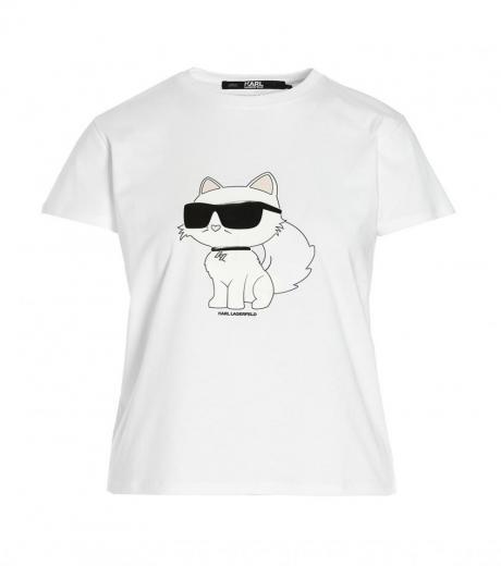 white ikonik 2.0 choupette t-shirt