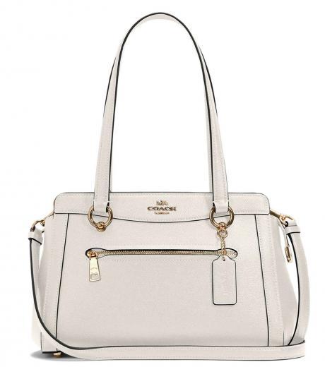 white kailey carryall medium tote