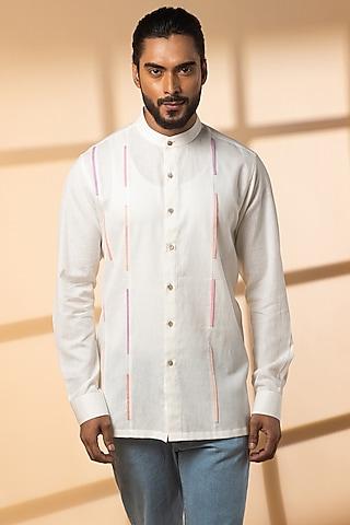 white khadi shirt