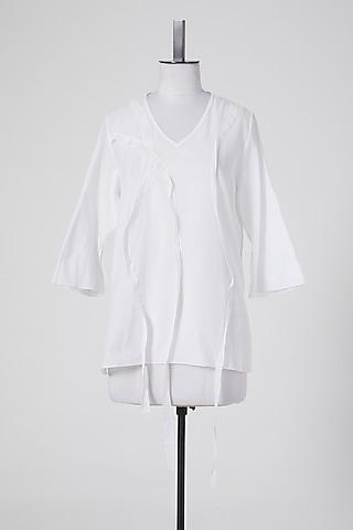 white linen tunic