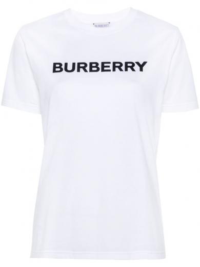 white logo cotton t-shirt