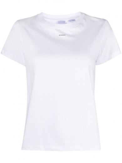 white logo t-shirt