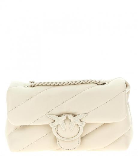 white love puff mini crossbody bag