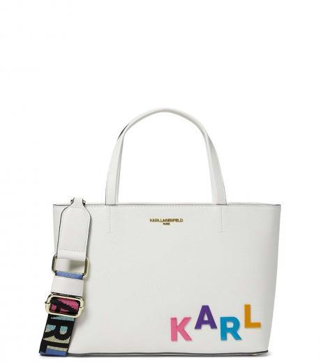 white maybelle small satchel