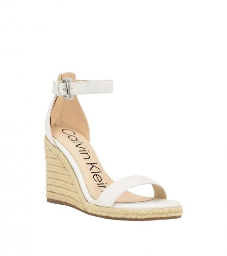 white noshela wedges