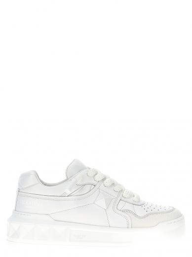 white one stud xl sneakers