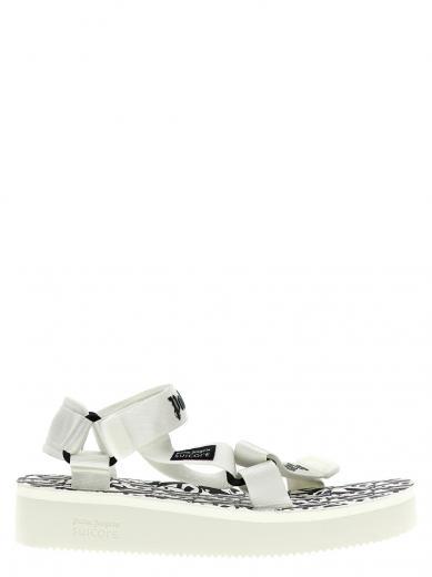 white open toe sandals