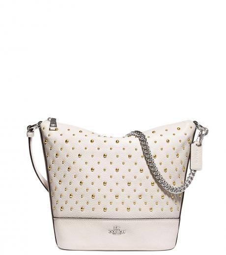 white paxton medium crossbody bag