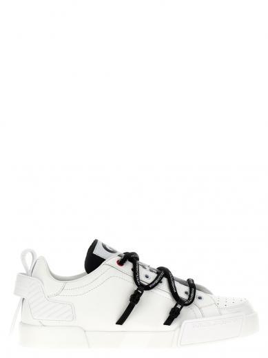 white portofino sneakers