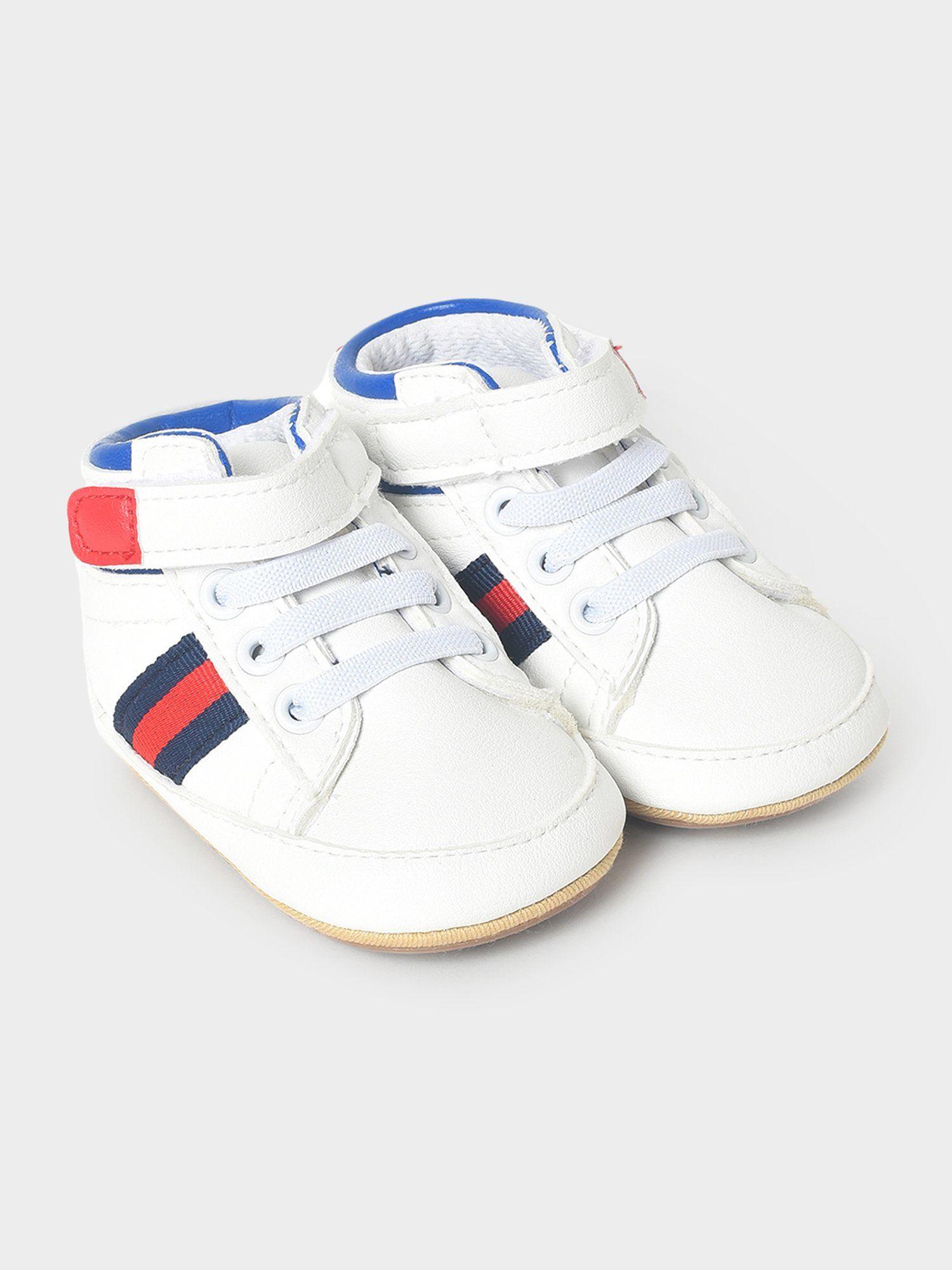 white rexine shoes for boys