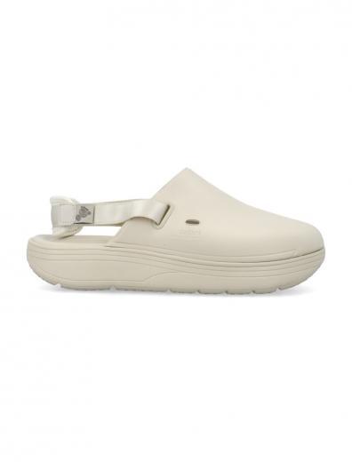 white round toe slides