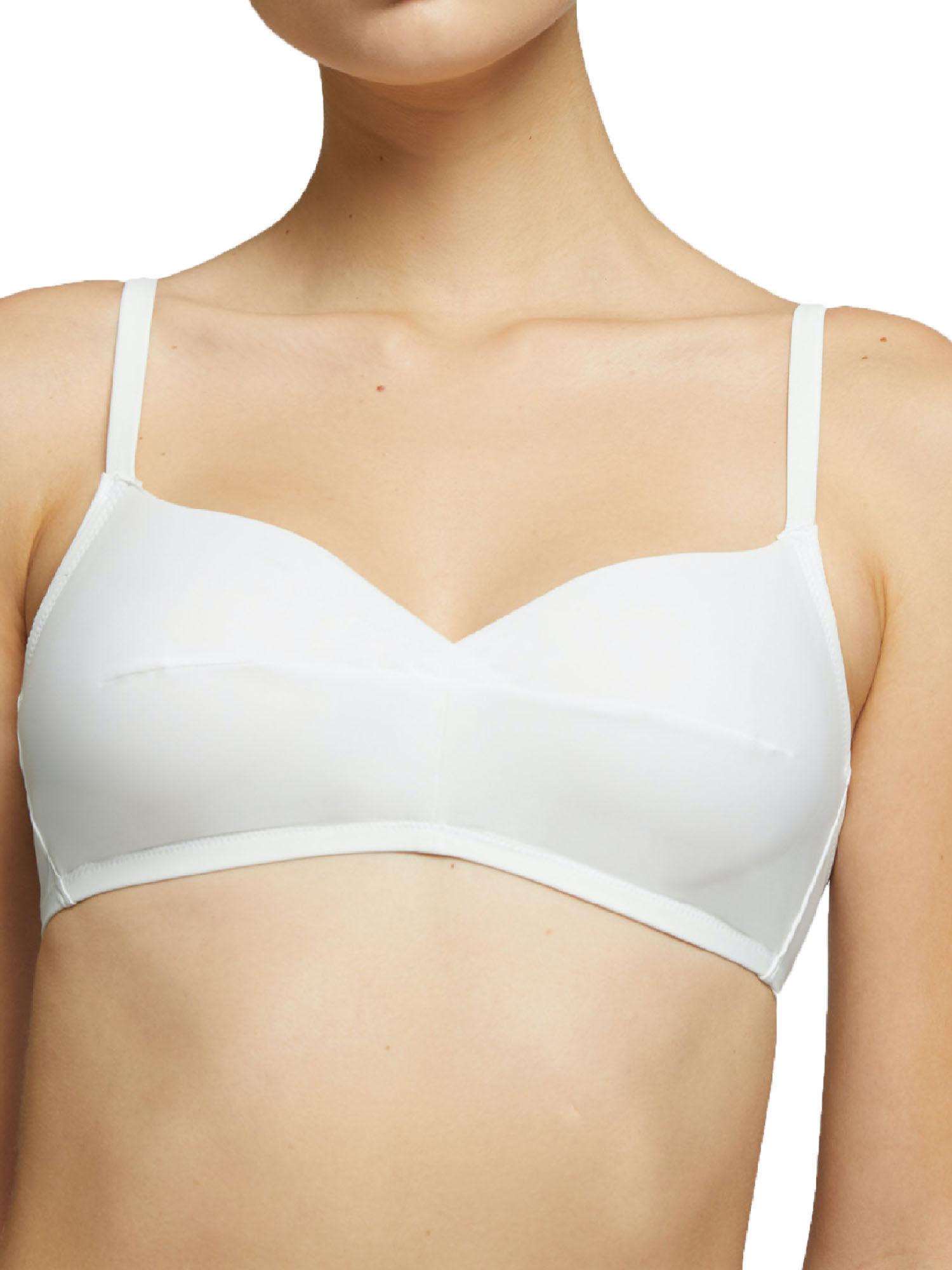 white sculpt non wired non padded shaping bra white