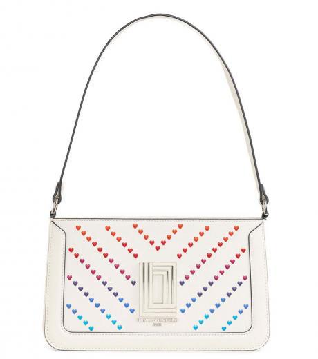 white simone medium shoulder bag